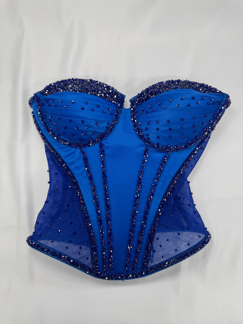 Hand Beaded Corset