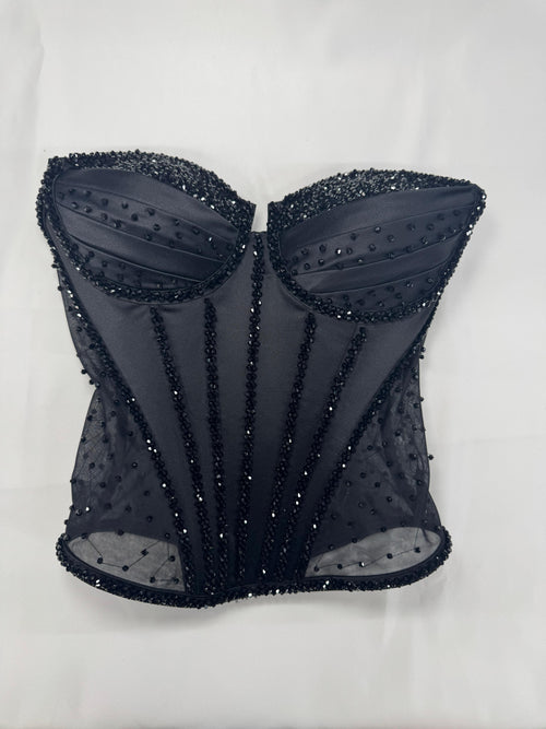 Hand Beaded Corset