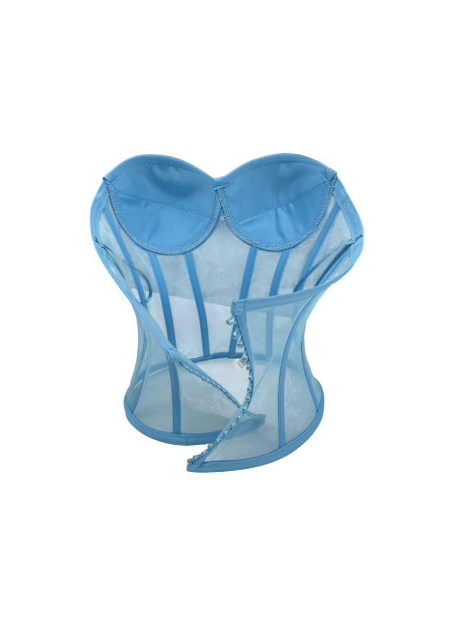 Transparent corset