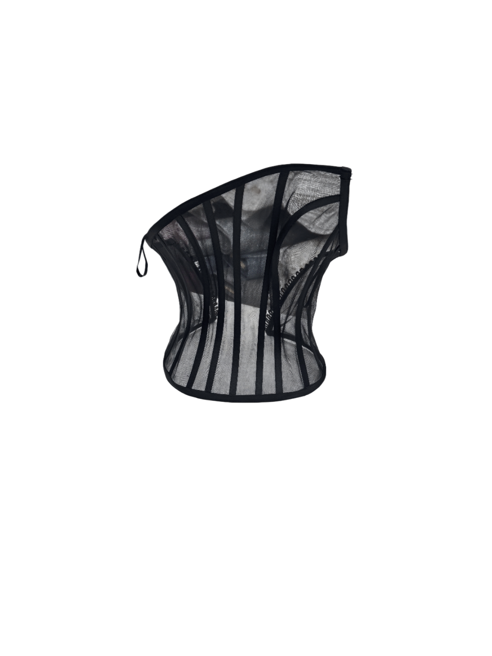 Transparent corset