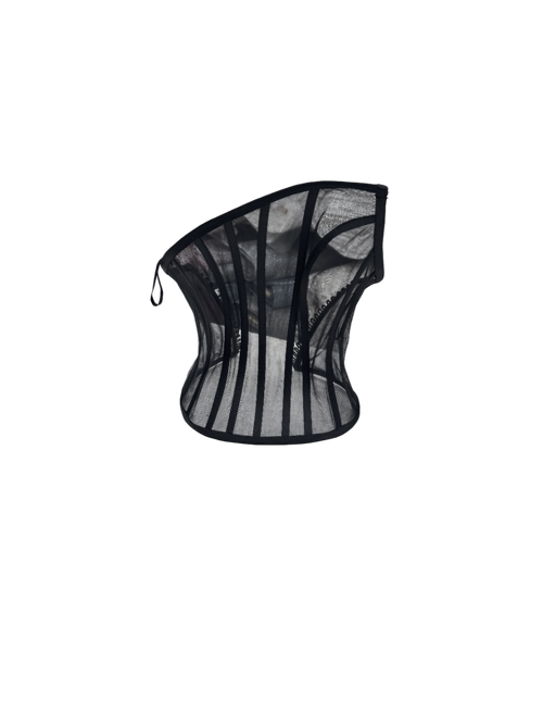 Transparent corset