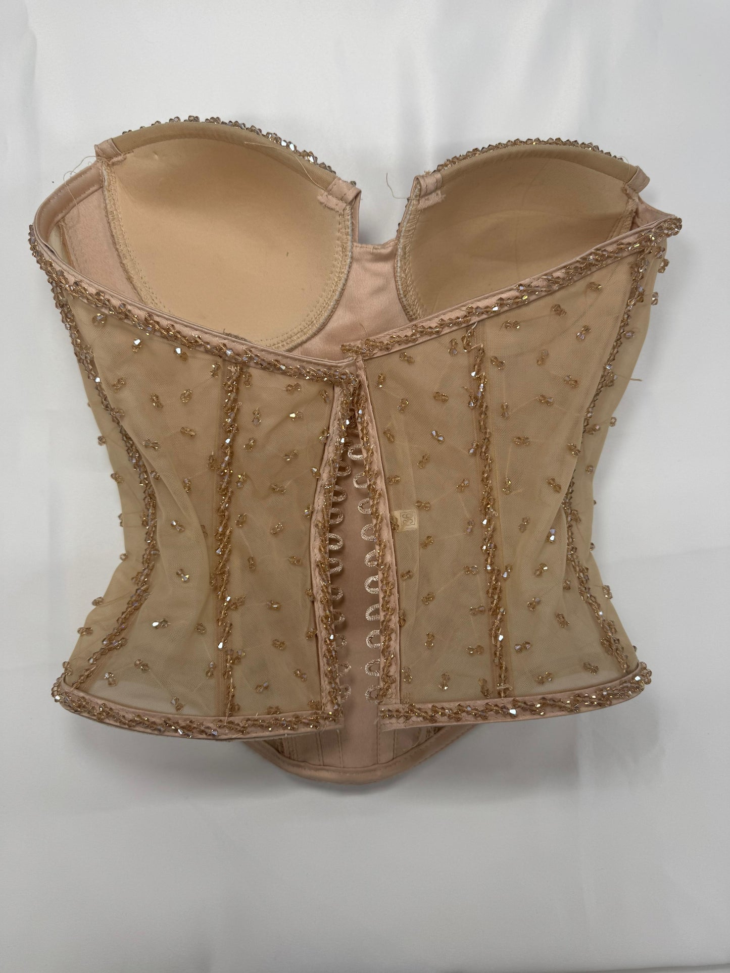 Hand Beaded Corset