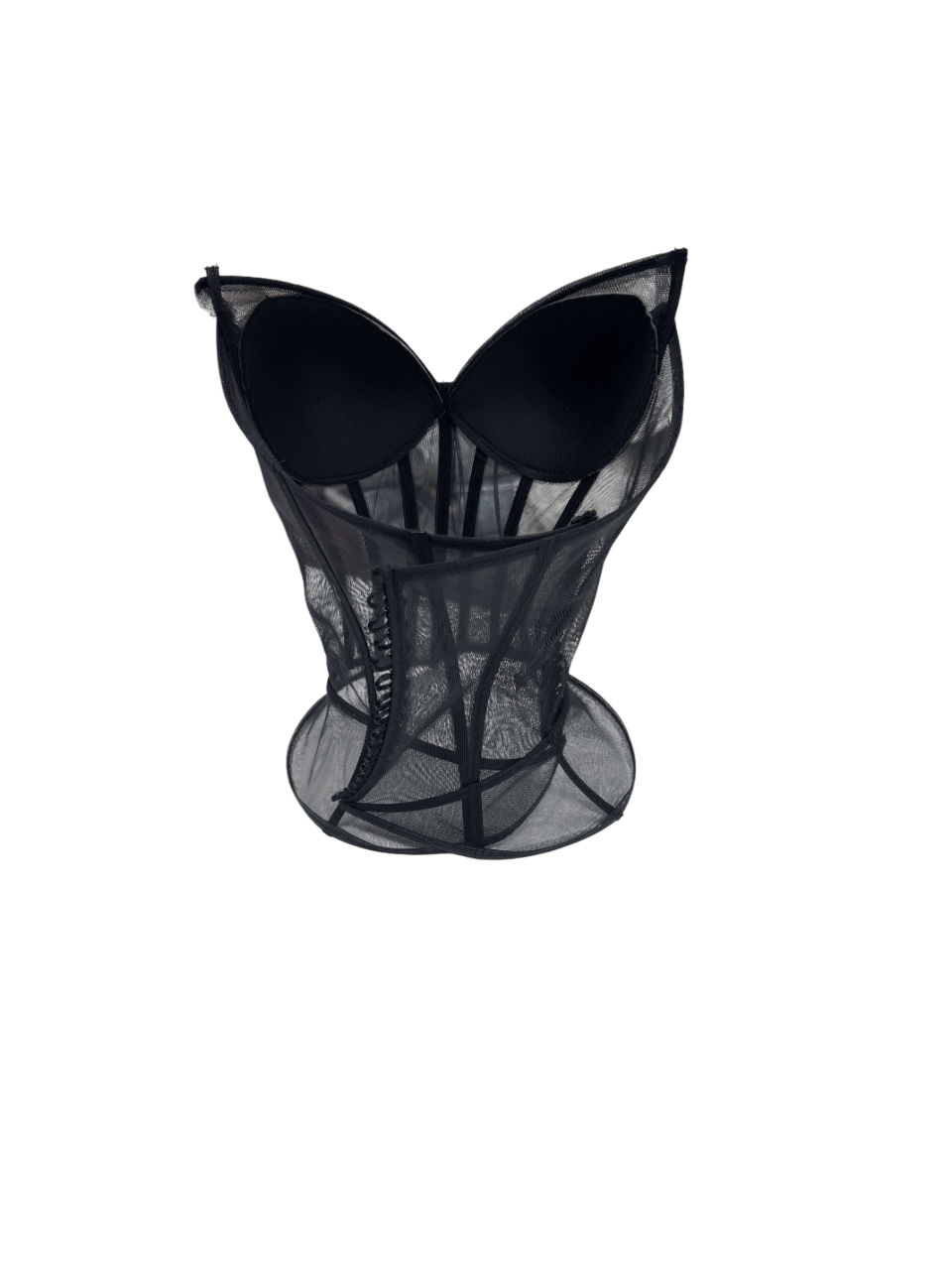 Transparent corset