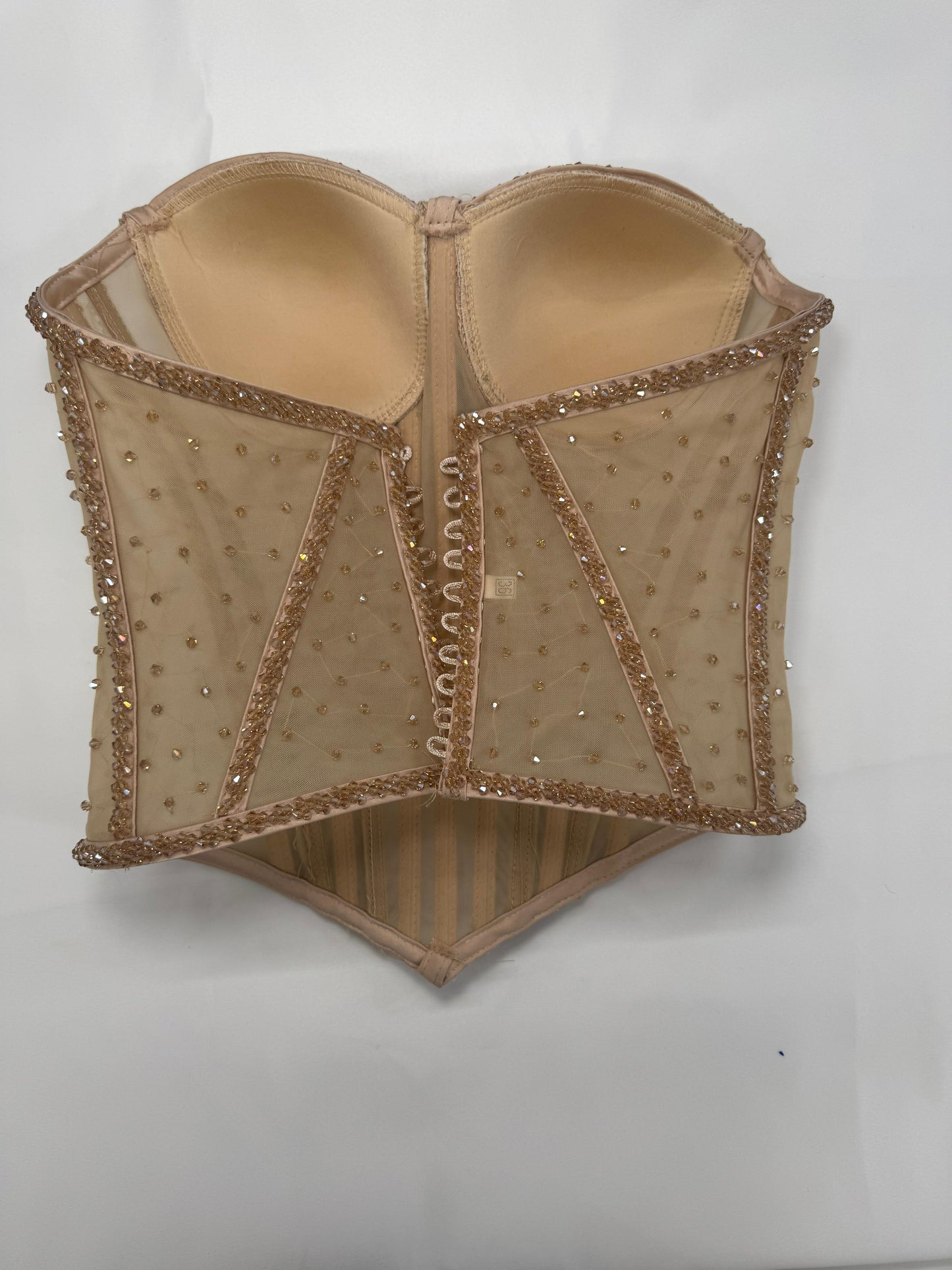 Hand Beaded Corset