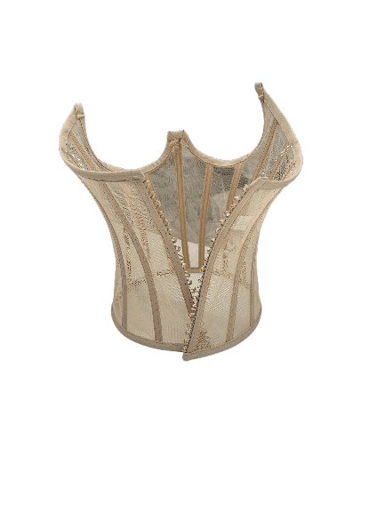 Transparent corset