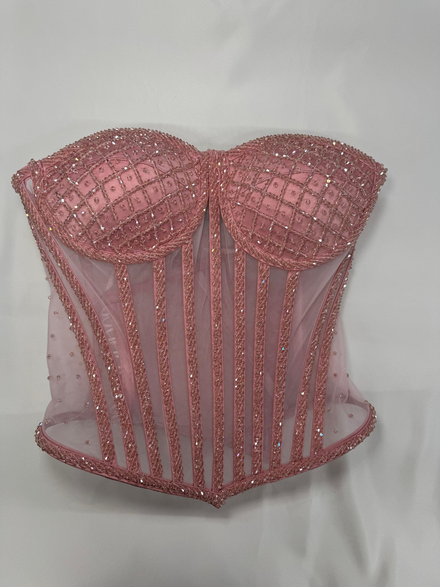 Hand Beaded Corset