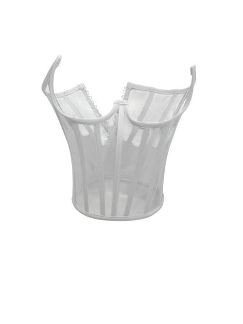 Transparent corset