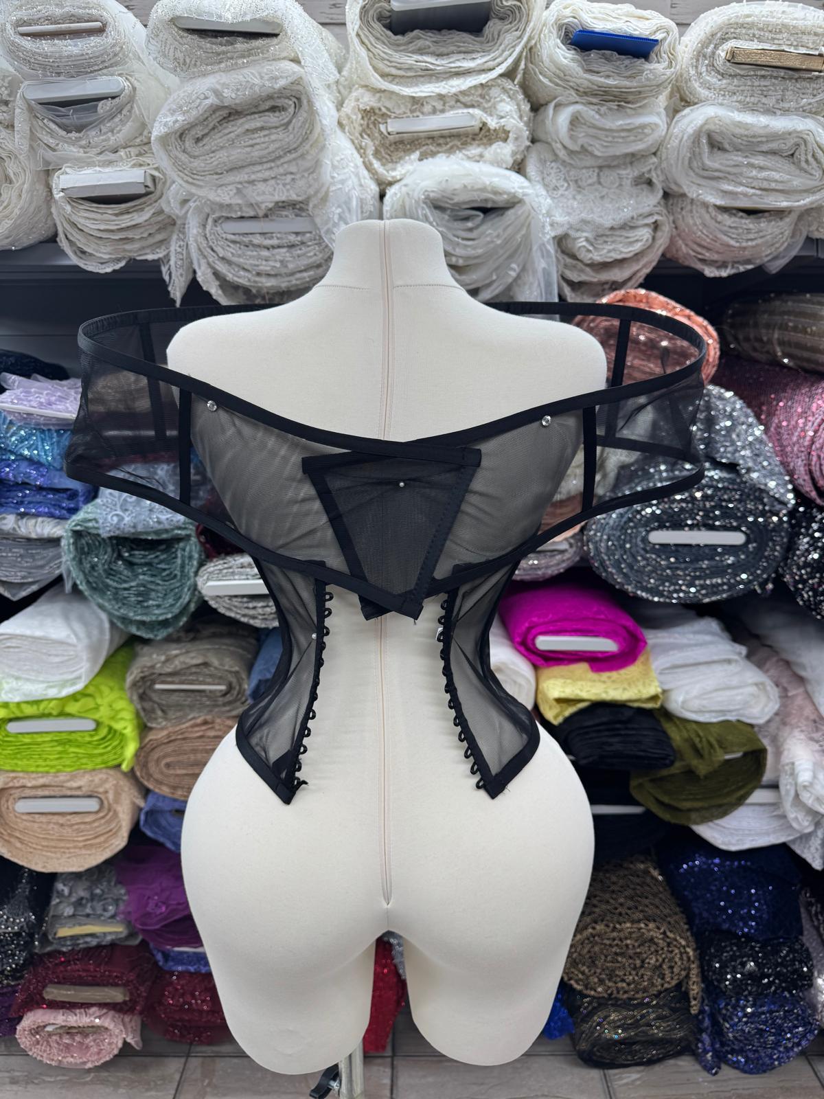 Bardot Transparent Corset