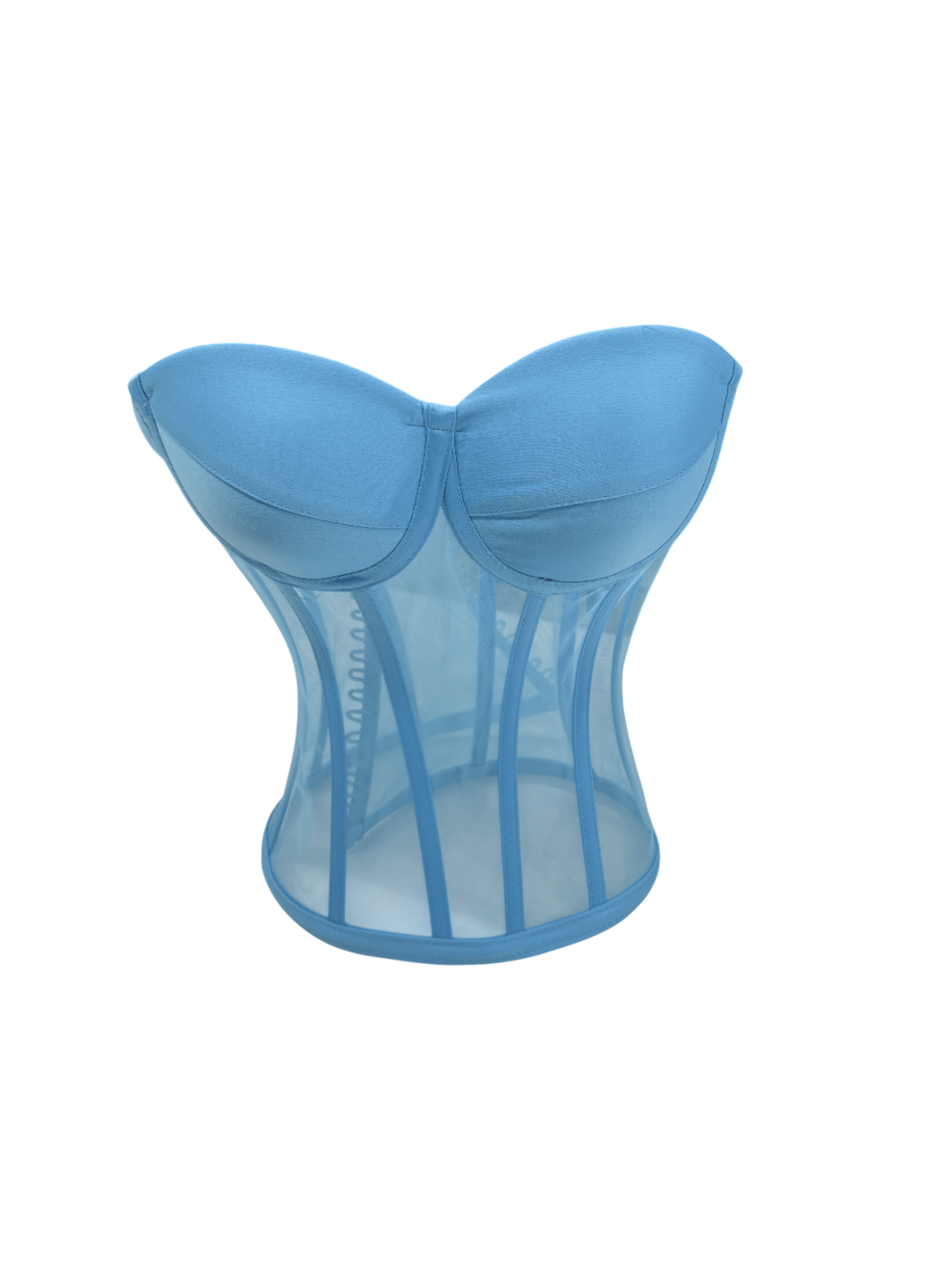 Transparent corset