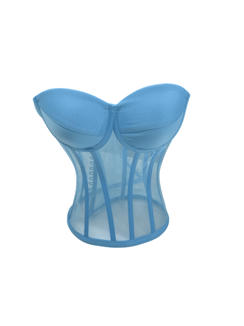 Transparent corset