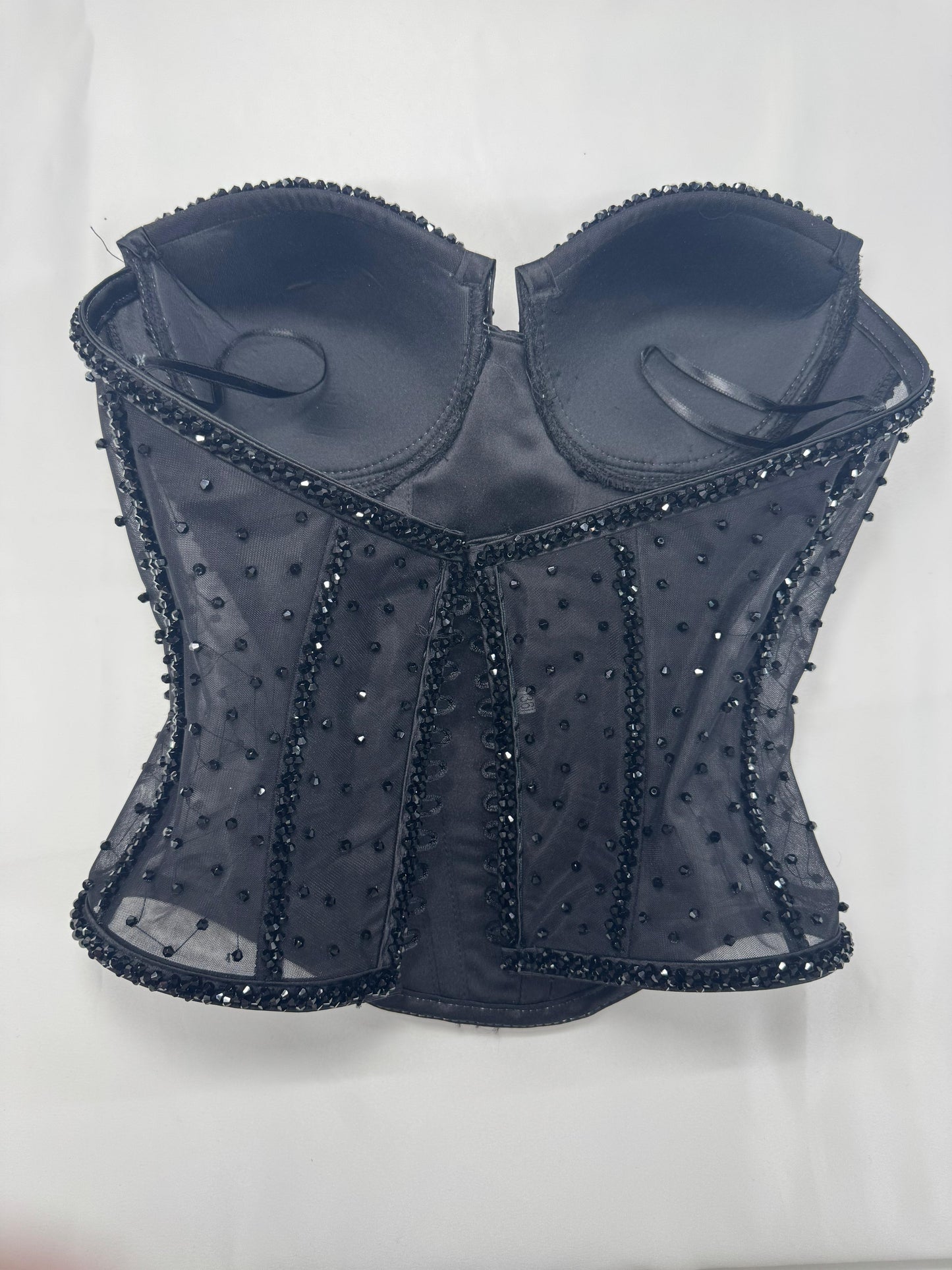 Hand Beaded Corset