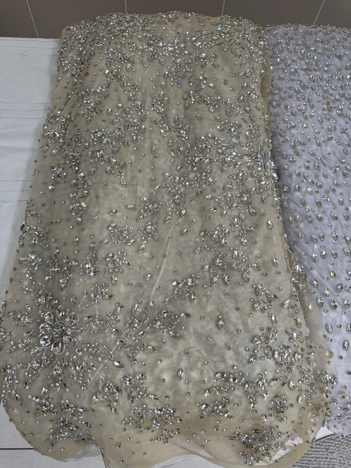 Rhinestone Crystal Lace