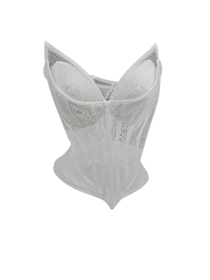 Transparent corset