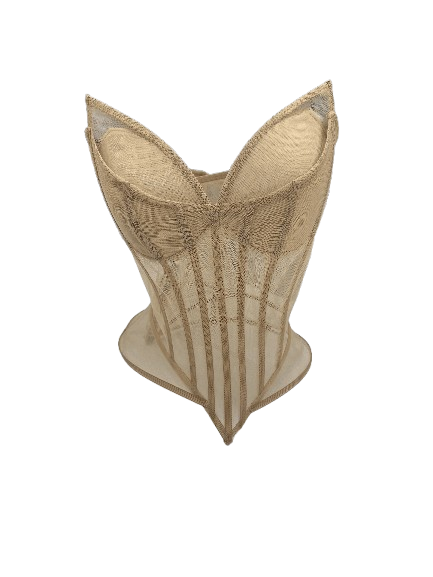 Transparent corset