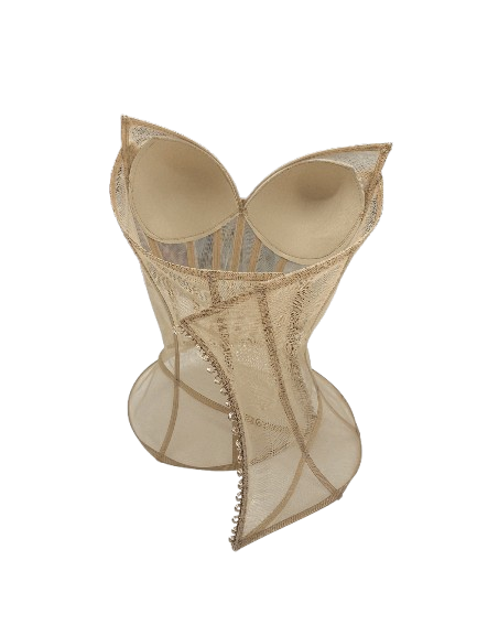 Transparent corset
