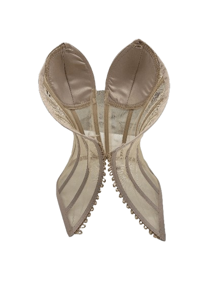 Transparent corset