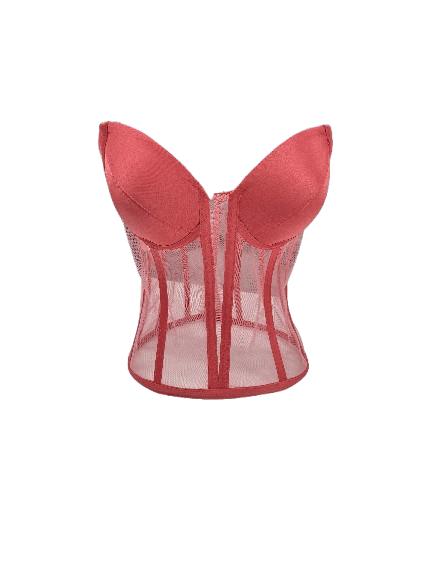 Transparent corset