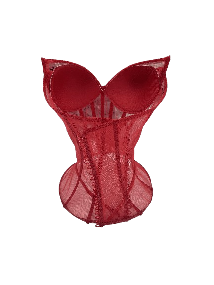 Transparent corset