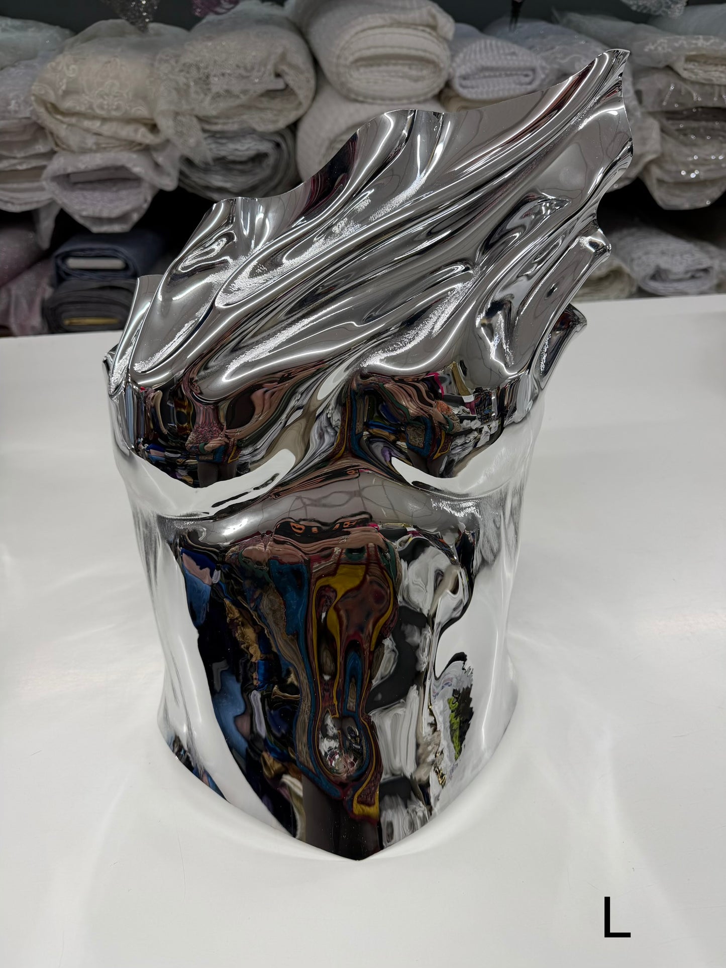Large Mirror Corset (Silver)