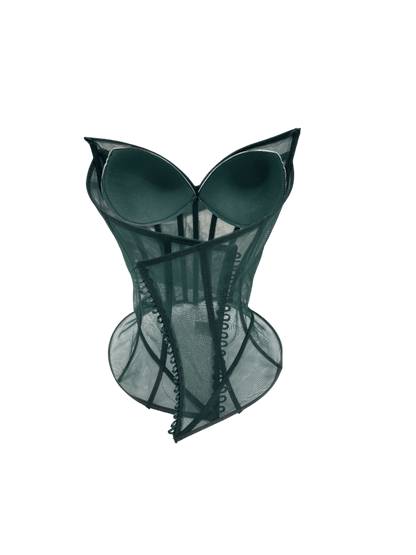 Transparent corset