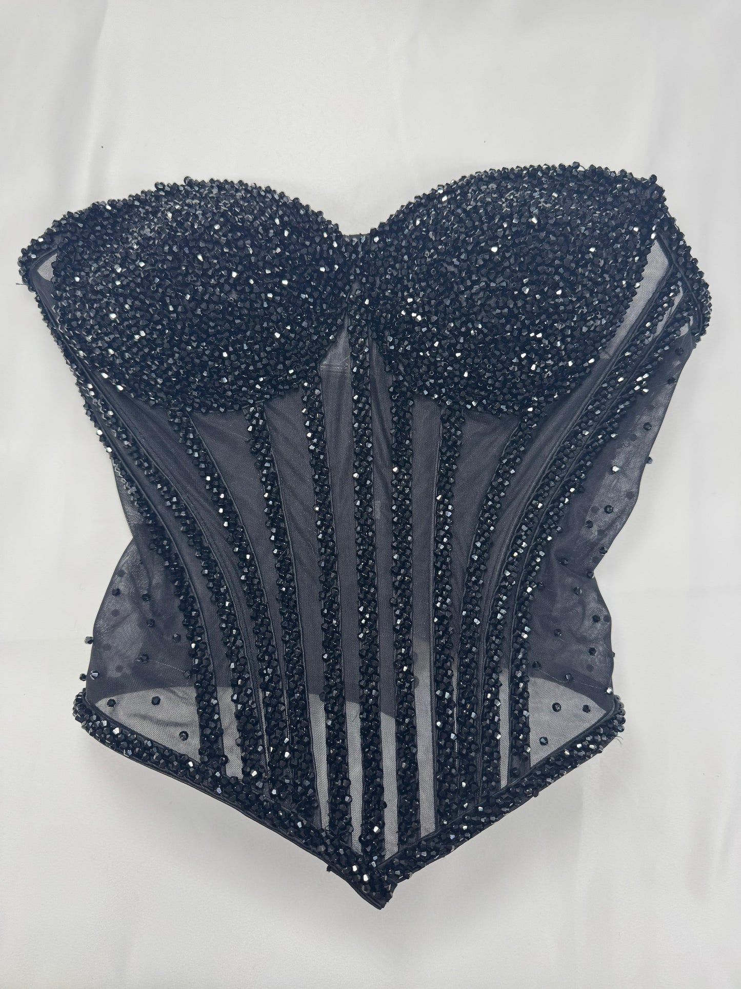 Hand Beaded Corset