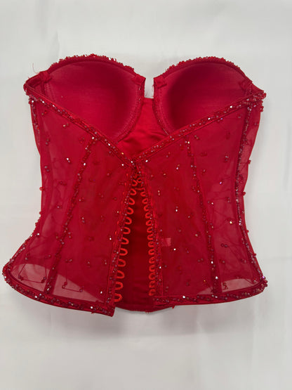 Hand Beaded Corset