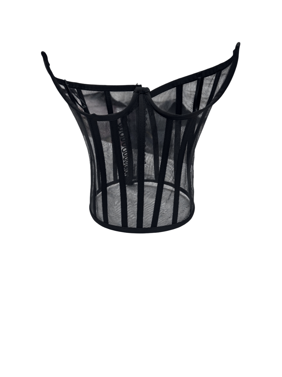 Transparent corset