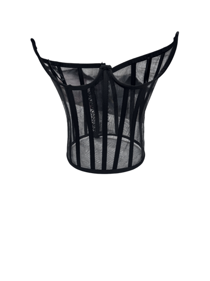 Transparent corset