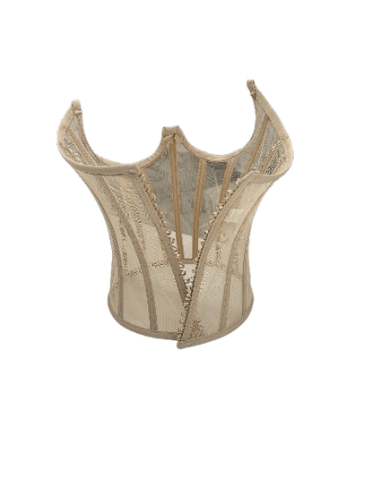 Transparent corset