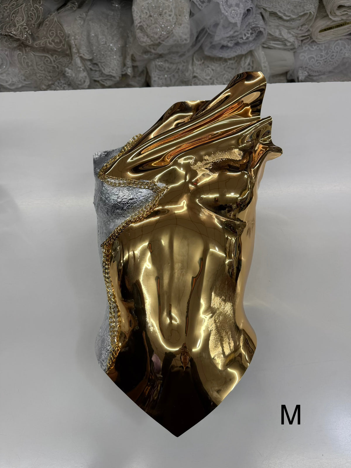 Medium Mirror Corset (Gold/Silver)