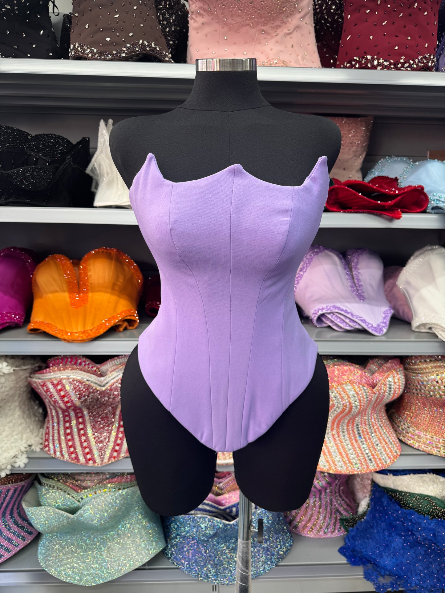 New Satin Corset