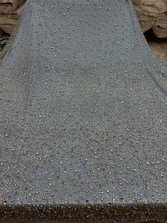 Rhinestone Crystal Lace