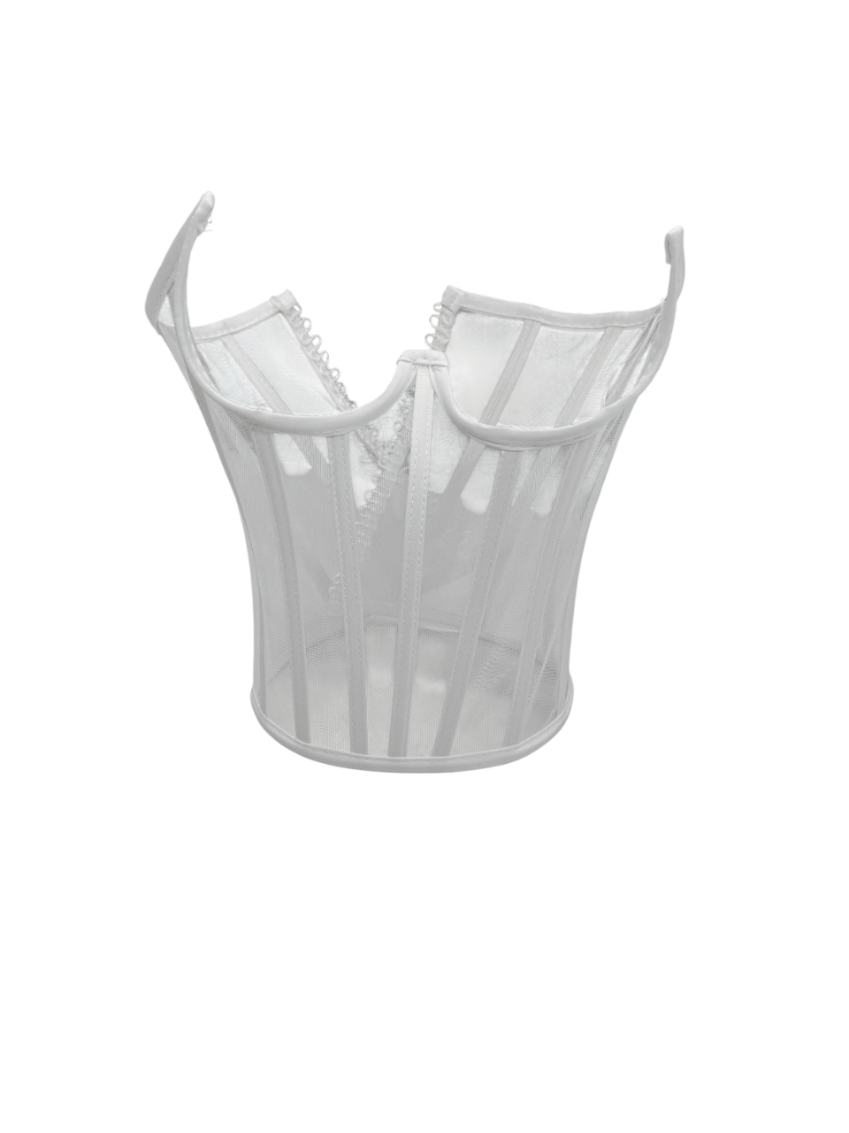 Transparent corset