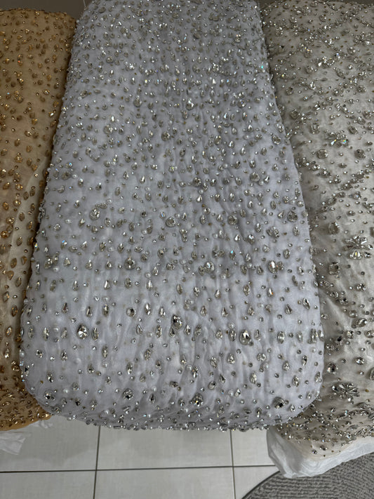 Rhinestone Crystal Lace