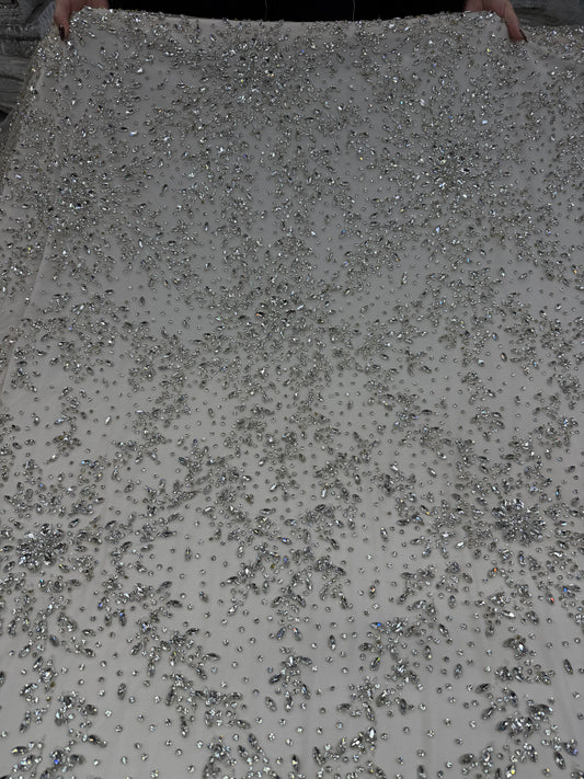 Rhinestone Crystal Lace