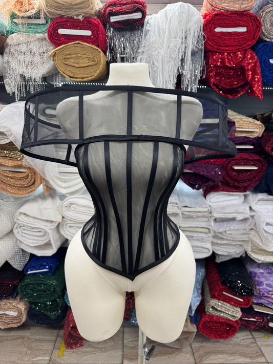 Bardot Transparent Corset