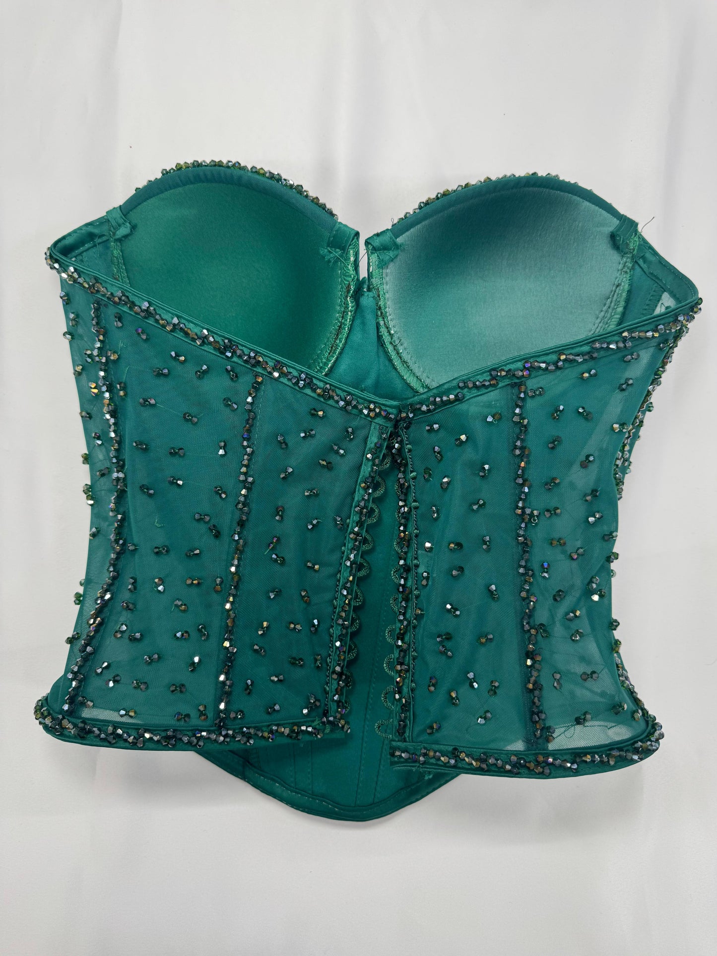 Hand Beaded Corset