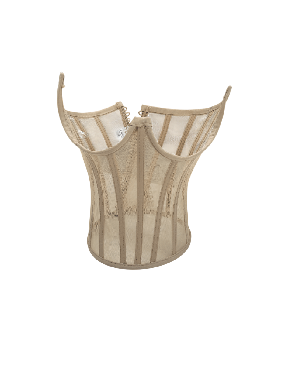 Transparent corset