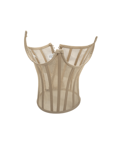Transparent corset