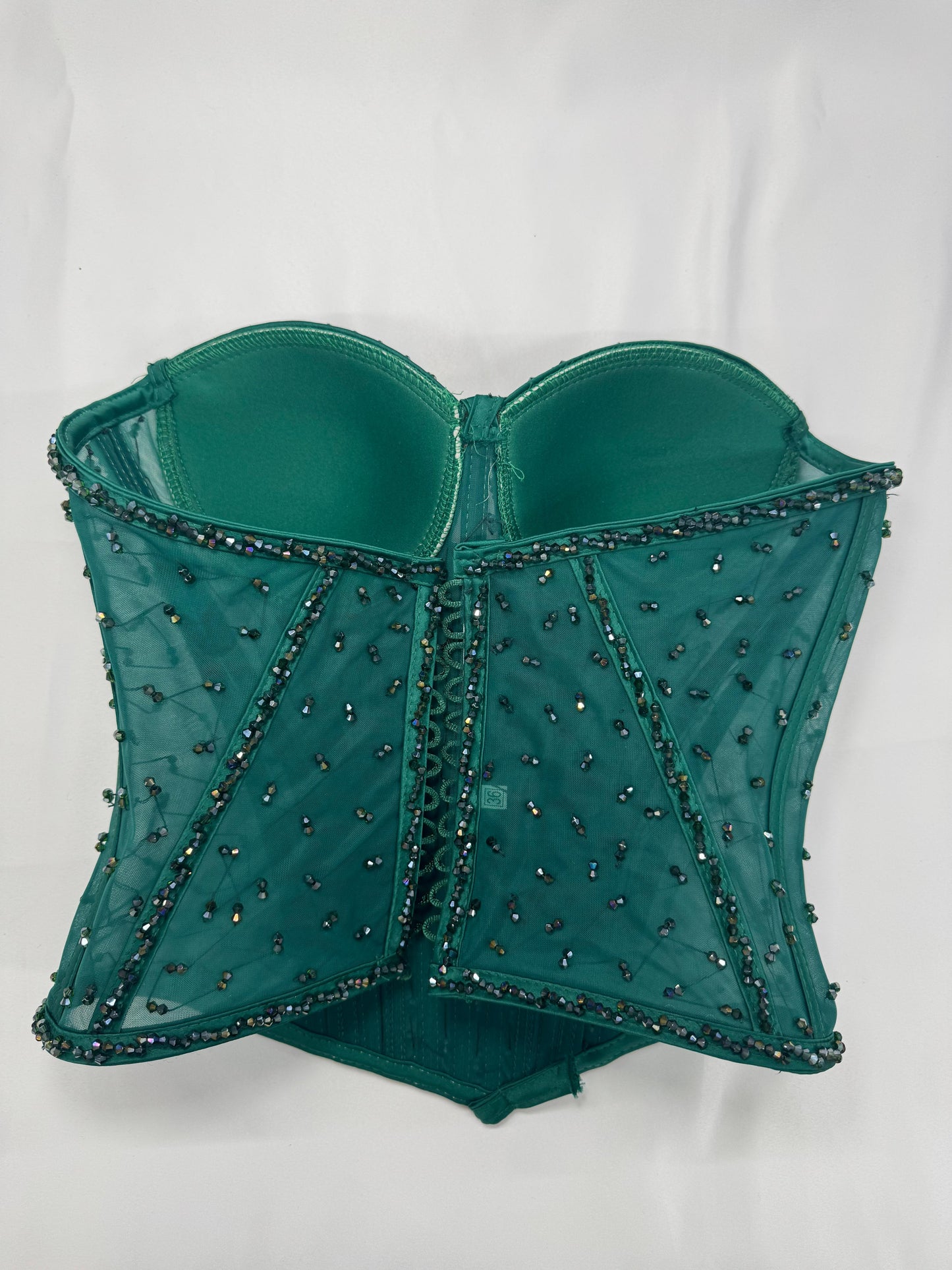 Hand Beaded Corset