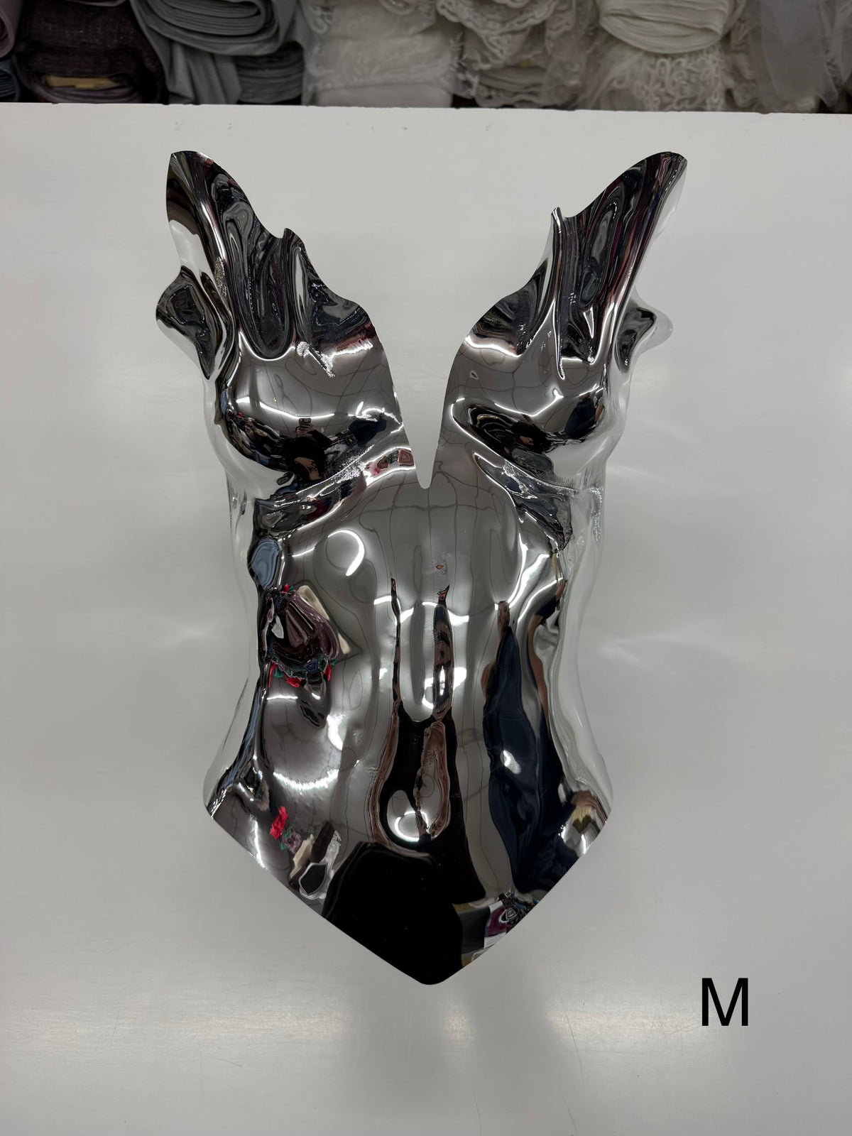 Medium Mirror Corset (Silver)