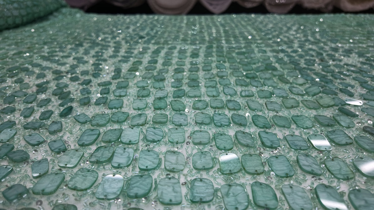 Marble Lace (Mint Green)