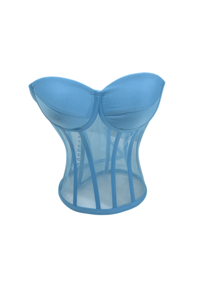 Transparent corset