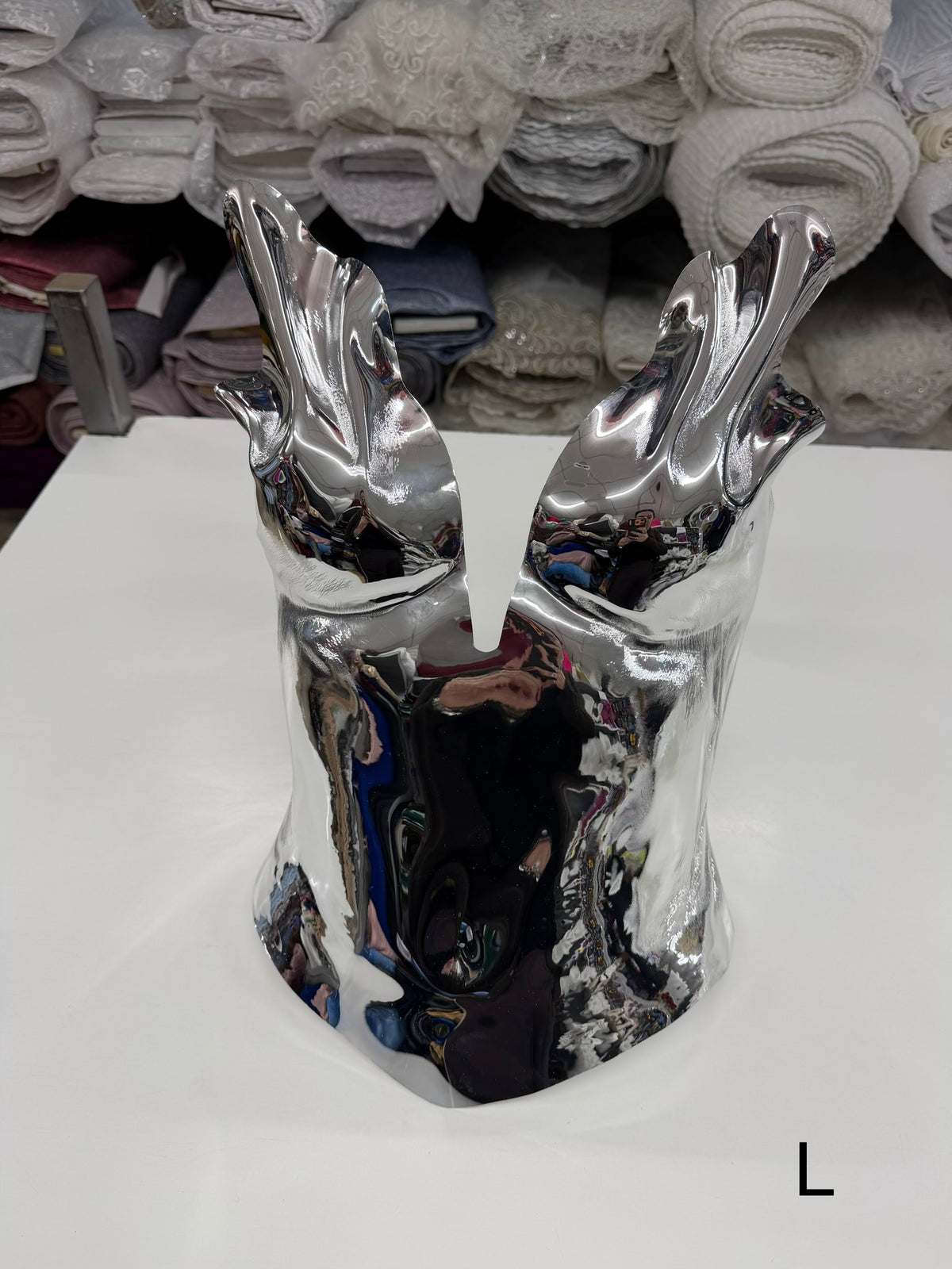 Large Mirror Corset (Silver)