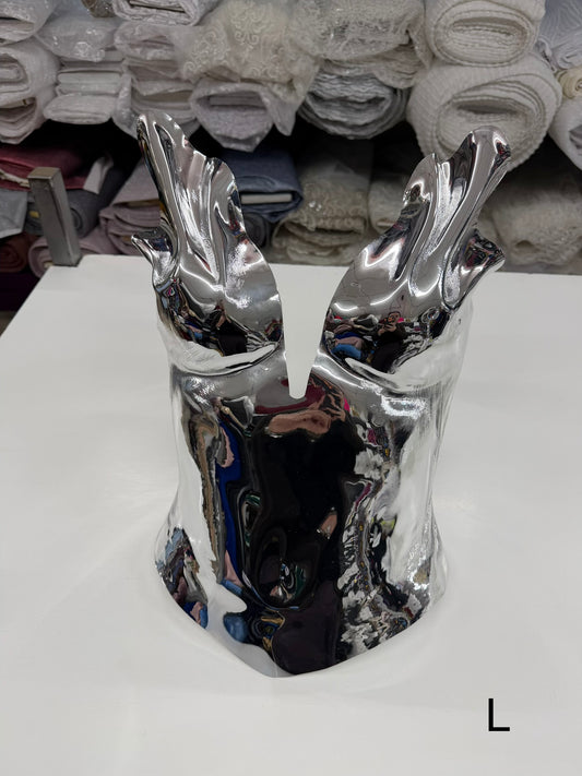 Large Mirror Corset (Silver)