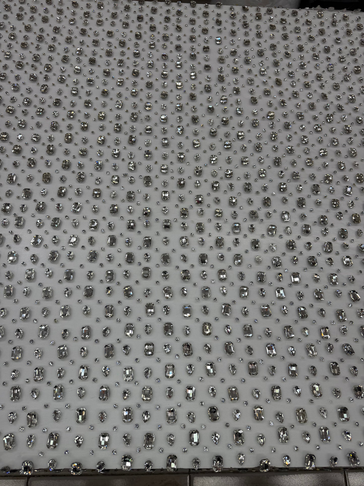 Rhinestone Crystal Lace