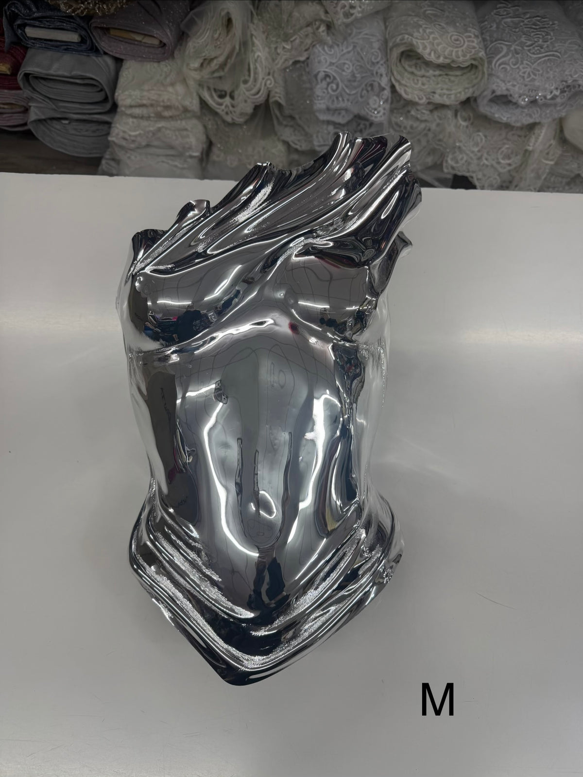 Medium Mirror Corset (Silver)