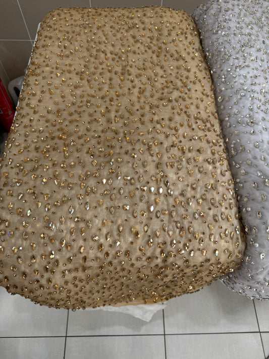 Rhinestone Crystal Lace