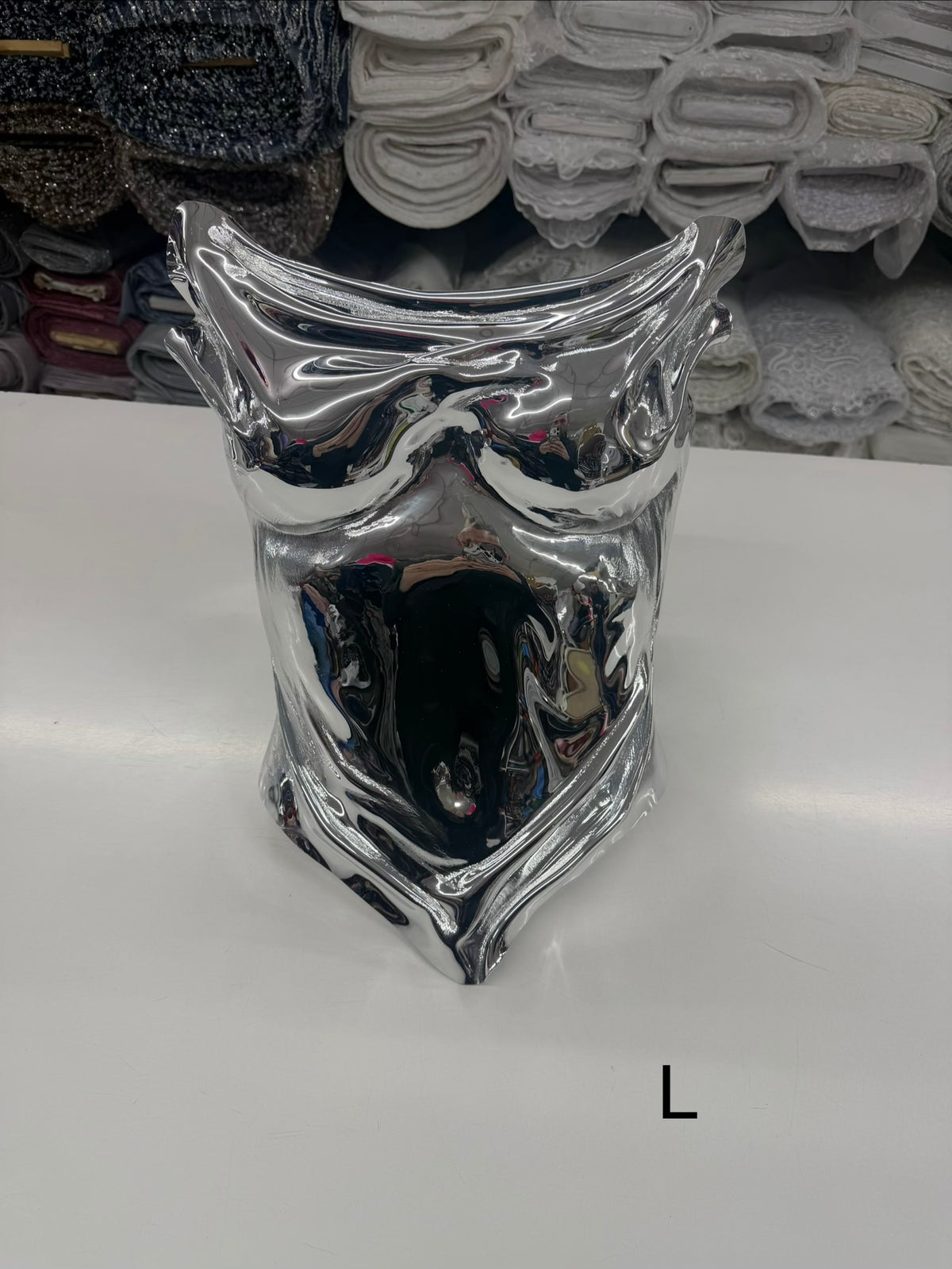 Large Mirror Corset (Silver)