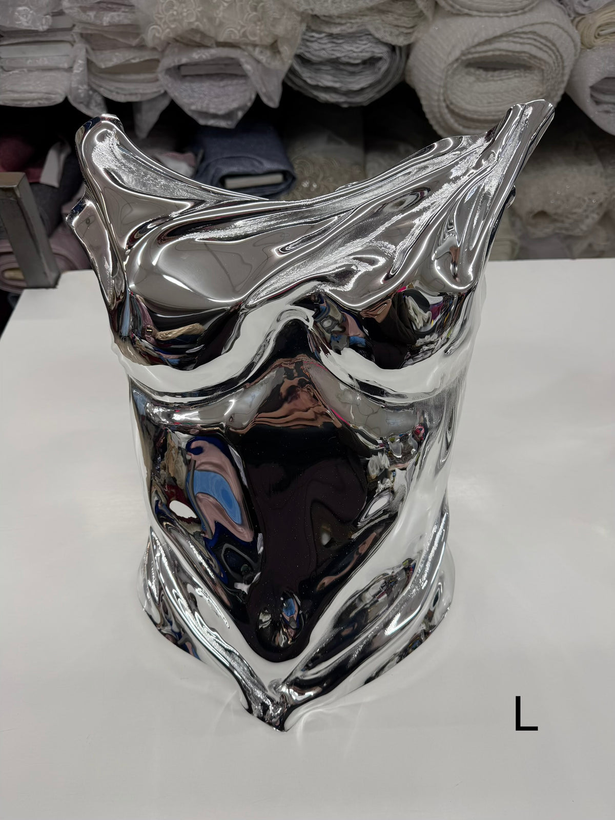 Large Mirror Corset (Silver)